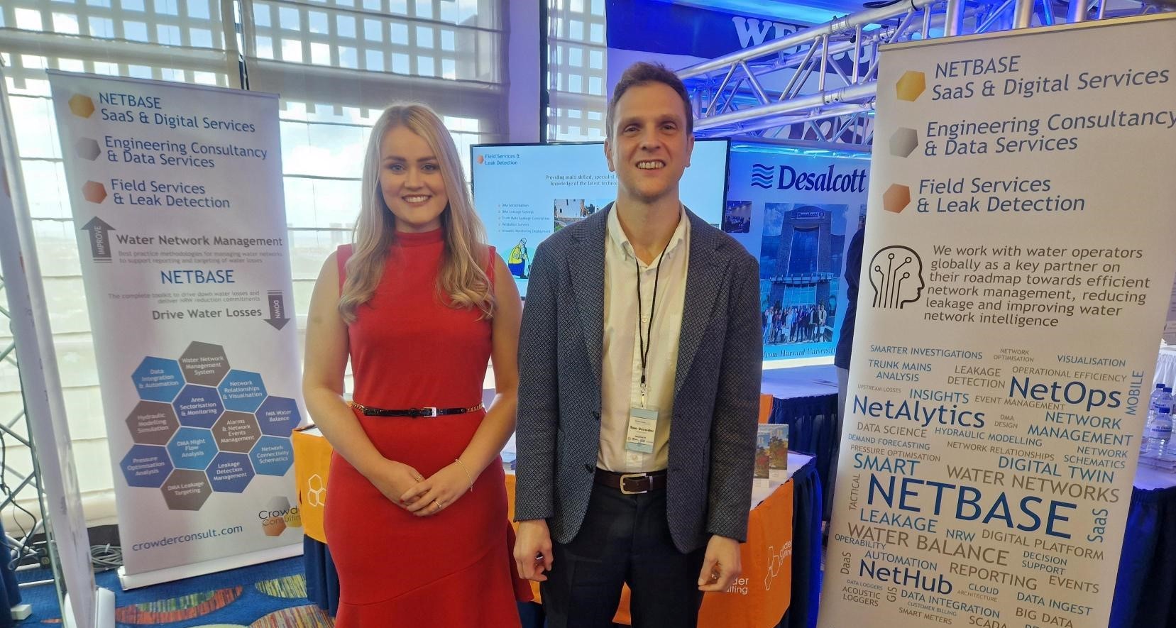 Crowders at the Caribbean Water Loss Conference 